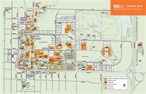 Ottoville High School High School Diploma3. . Bgsu campus map with building names